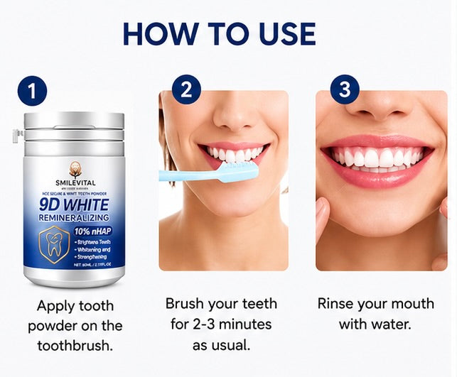 SmileVital™ LumiWhite Teeth Whitening Powder